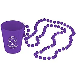 Shot Glass Bead Necklace
