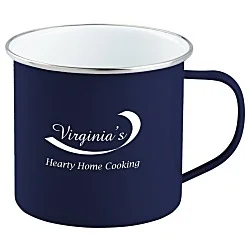 Enamel Metal Campfire Mug - 16 oz.