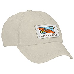 Cotton Pigment Dyed Twill Cap - Full Color Patch