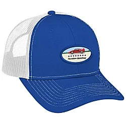 Transporter Snapback Meshback Cap - Full Color Patch