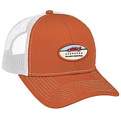 Transporter Snapback Meshback Cap - Full Color Patch