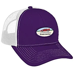 Transporter Snapback Meshback Cap - Full Color Patch