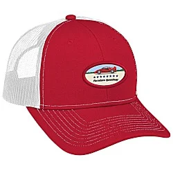 Transporter Snapback Meshback Cap - Full Color Patch
