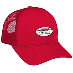 Transporter Snapback Meshback Cap - Full Color Patch