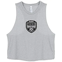 Bella+Canvas Cropped Racerback Tank - Ladies'