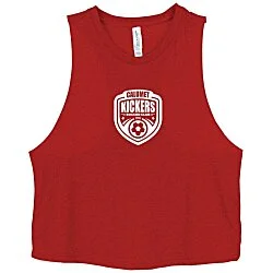 Bella+Canvas Cropped Racerback Tank - Ladies'