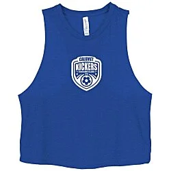 Bella+Canvas Cropped Racerback Tank - Ladies'