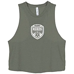 Bella+Canvas Cropped Racerback Tank - Ladies'