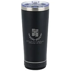 Bluetooth Speaker Vacuum Tumbler - 18 oz.