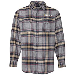 Burnside Snap-Front Flannel Shirt