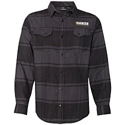 Burnside Snap-Front Flannel Shirt