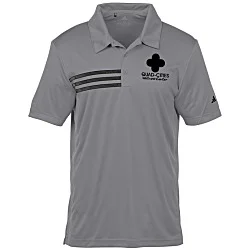 adidas Performance 3-Stripe Polo - Men's