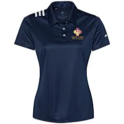 adidas Performance 3-Stripe Polo - Ladies'