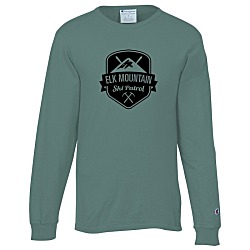 Champion Garment-Dyed LS T-Shirt