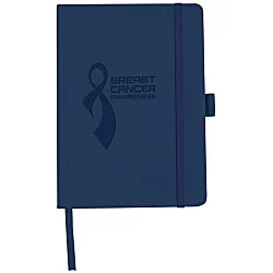 Vienna Satin Touch Hard Cover Notebook - Debossed