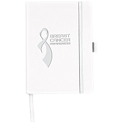 Vienna Satin Touch Hard Cover Notebook - Debossed