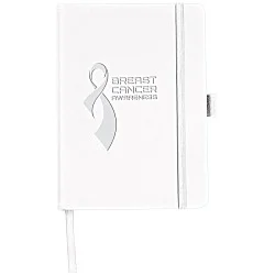 Vienna Satin Touch Hard Cover Notebook - Debossed