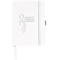 Vienna Satin Touch Hard Cover Notebook - Debossed - 24 hr