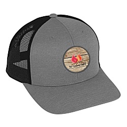 Zone Sonic Heather Trucker Cap - Full Color Patch