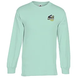 American Apparel Classic Cotton LS T-Shirt - Embroidered