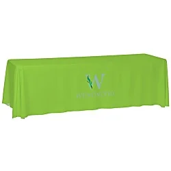 Laser Edge Closed-Back Table Throw - 8'