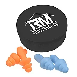 Ear Plugs in Case - 24 hr