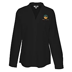 Classic Stretch V-Neck Blouse - Ladies'