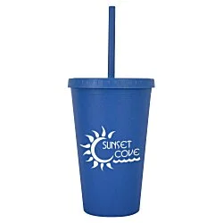 Alania Tumbler with Straw - 16 ounces