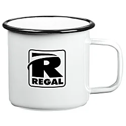 Enamel Metal Camper Mug - 16 oz.