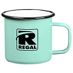 Enamel Metal Camper Mug - 16 oz.