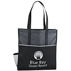 Xander Mesh Print Pocket Tote