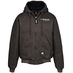 Berne Highland Washed Hooded Jacket