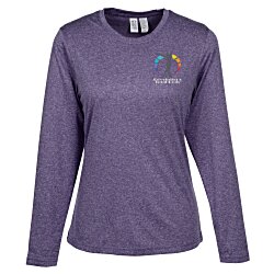 Clique Charge Active LS Tee - Ladies' - Embroidered