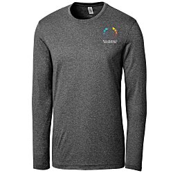 Clique Charge Active LS Tee - Men's - Embroidered
