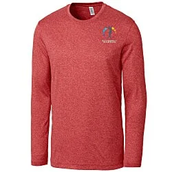 Clique Charge Active LS Tee - Men's - Embroidered