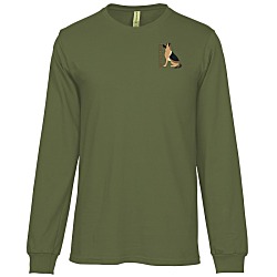 Econscious Organic Cotton LS T-Shirt - Men's - Colors - Embroidered
