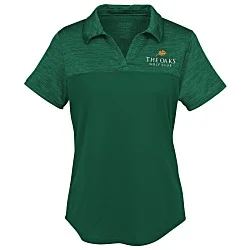 Augusta Shadow Tonal Heather Polo - Ladies'