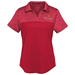 Augusta Shadow Tonal Heather Polo - Ladies'