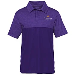 Augusta Shadow Tonal Heather Polo - Men's