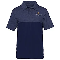 Augusta Shadow Tonal Heather Polo - Men's
