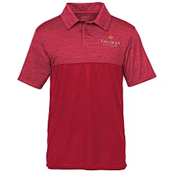 Augusta Shadow Tonal Heather Polo - Men's