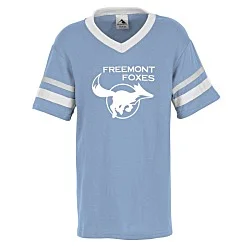 Augusta Striped Sleeve T-Shirt - Youth
