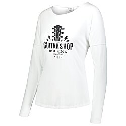 Augusta Tri-Blend LS T-Shirt - Ladies'