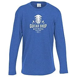 Augusta Tri-Blend LS T-Shirt - Youth