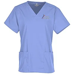 Fundamentals Two Pocket Scrub Top - Ladies'