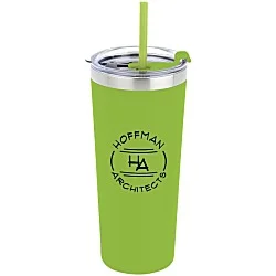 Colma Vacuum Tumbler with Straw - 22 oz. - Colors - 24 hr