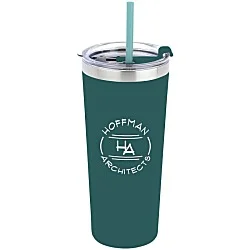 Colma Vacuum Tumbler with Straw - 22 oz. - Colors - 24 hr