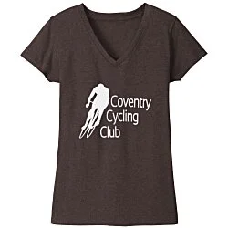 District Recycled V-Neck T-Shirt - Ladies'