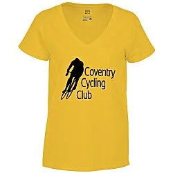 District Recycled V-Neck T-Shirt - Ladies'