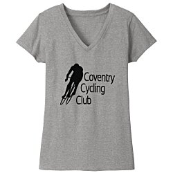 District Recycled V-Neck T-Shirt - Ladies'